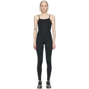 Girlfriend Collective Cami Unitard Active Workout Bodysuit Black Women's Small